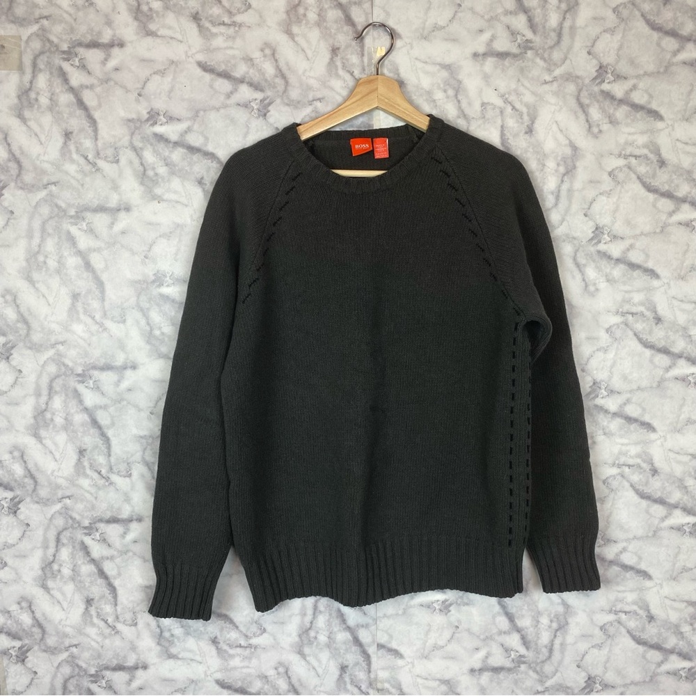 Hugo Boss Wool Blend Crewneck Sweater